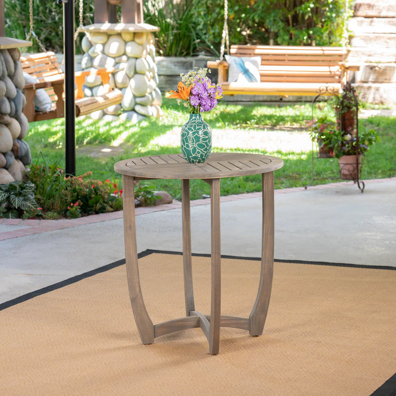 TOLVEX 27" Outdoor Coffee Table