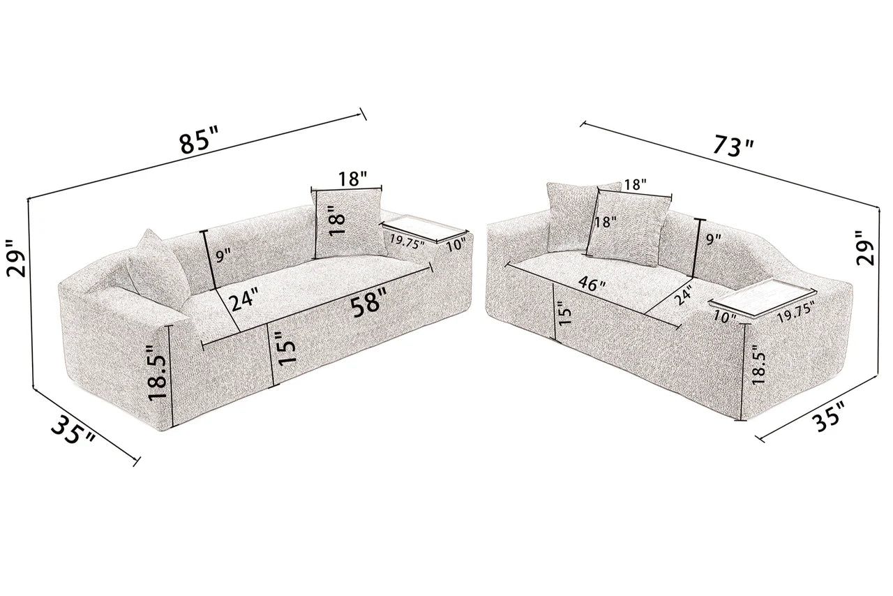 ZYNCORE Sofa Set