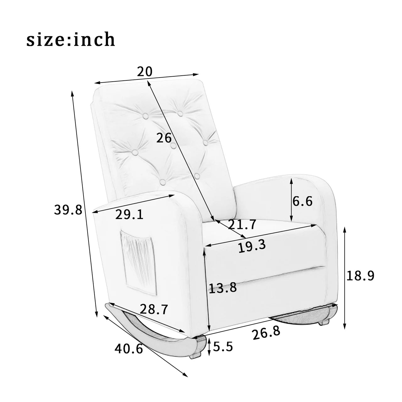 PIPER 27" Chair