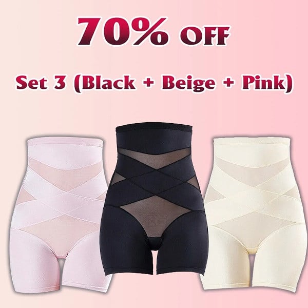 Neuer Cross-Compression-Bauch- und Hintern-Shaper mit hoher Taille
