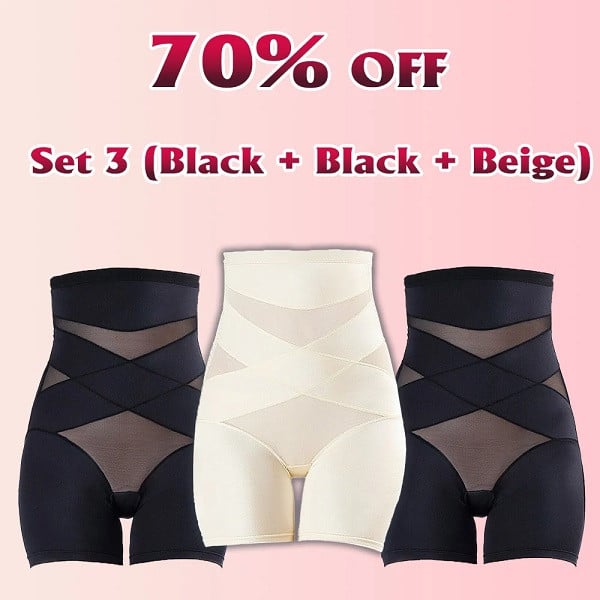 Neuer Cross-Compression-Bauch- und Hintern-Shaper mit hoher Taille