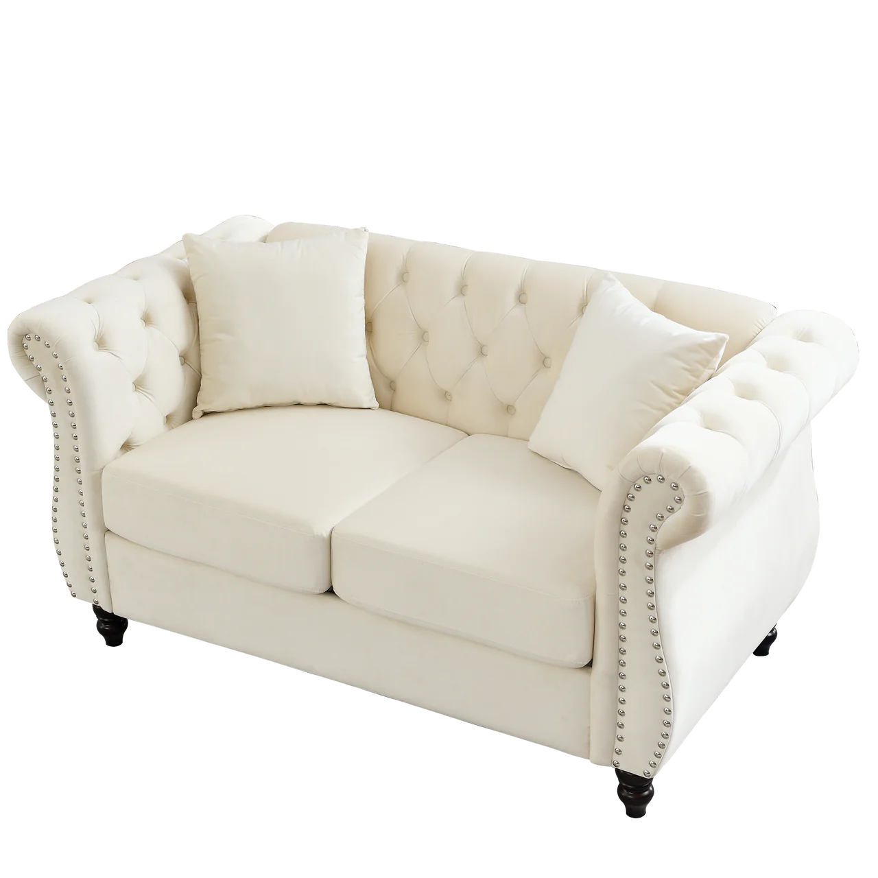 ROSALIND 59" Chesterfield Loveseat