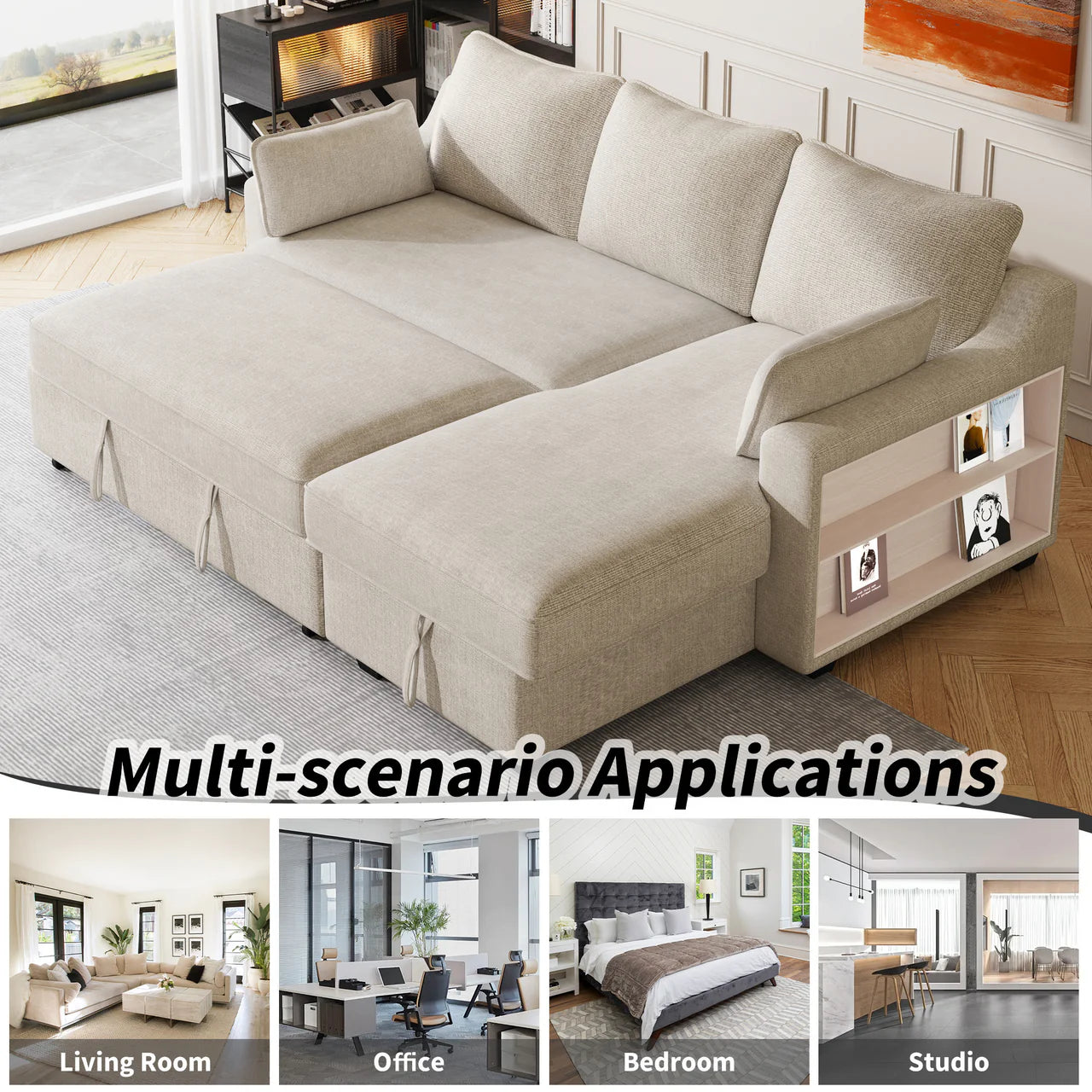 PYLONIS 90" Sofa