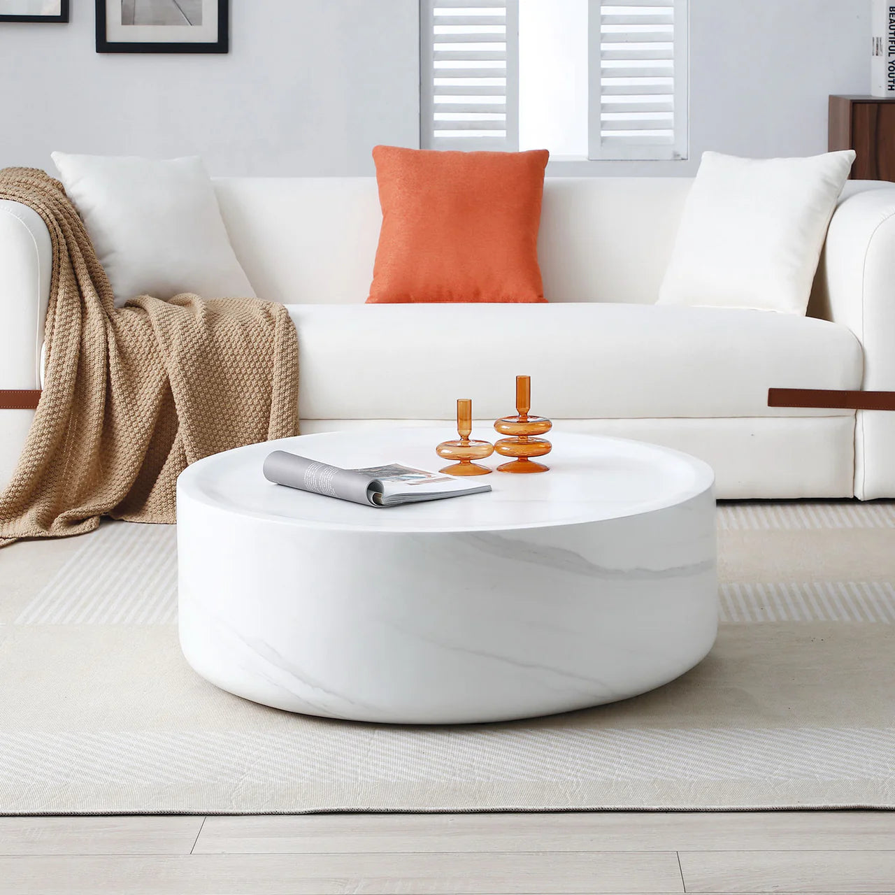 NINA Fiberglass Coffee Table