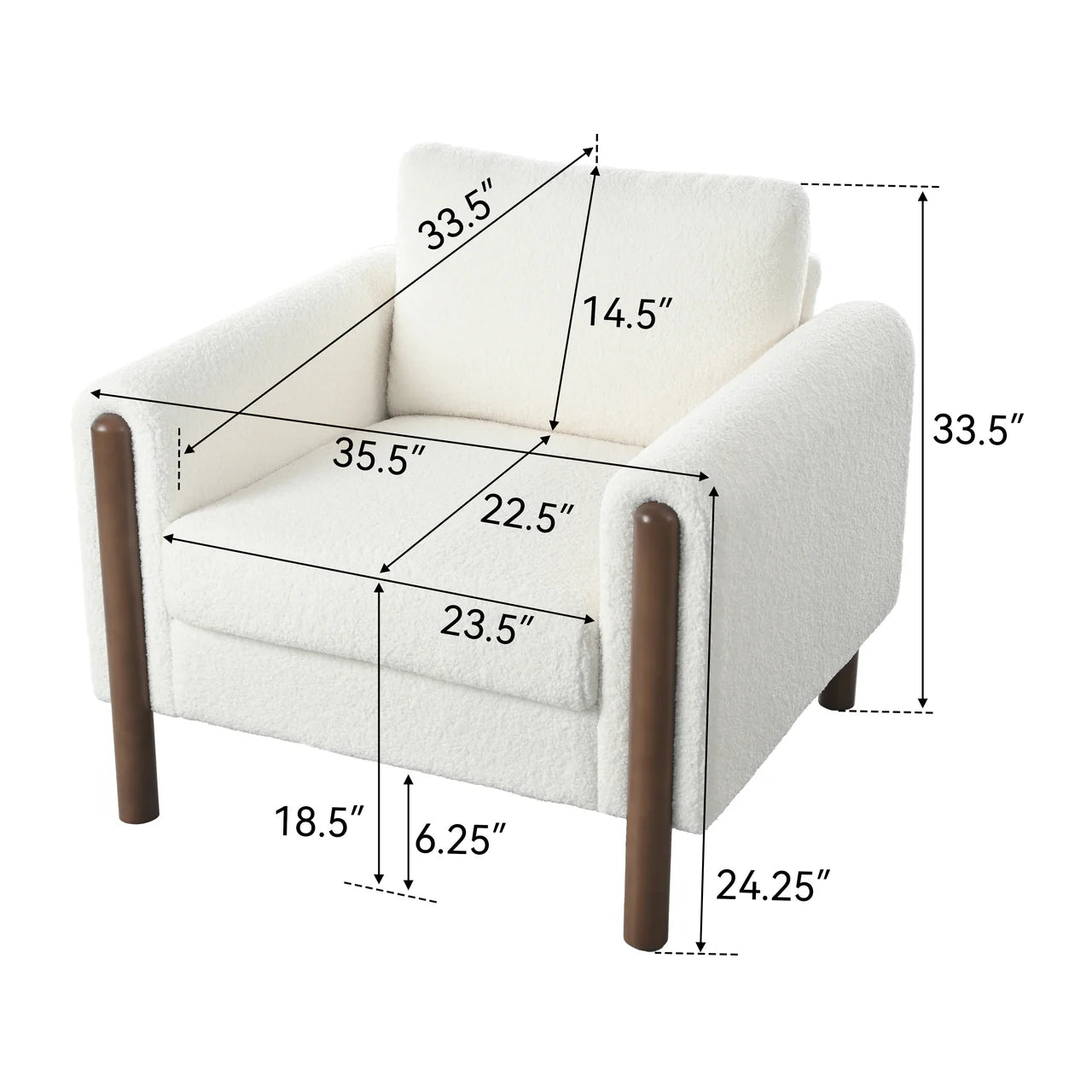 AURIEL 35" Chair