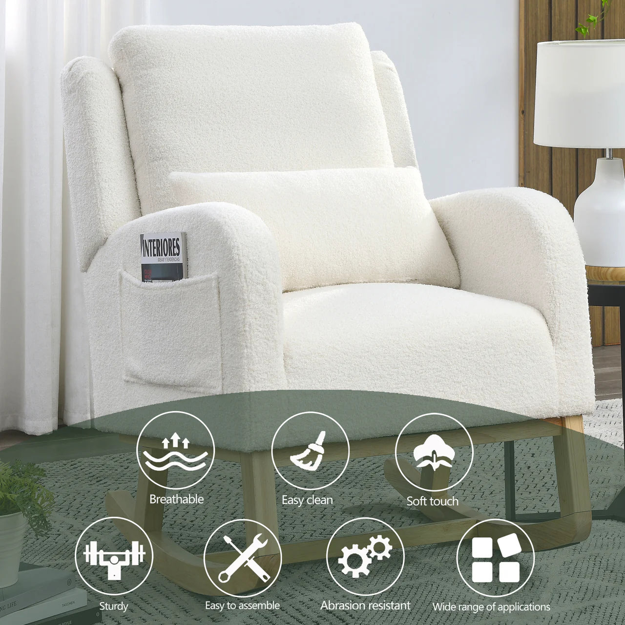 CELESTIA 27.5" Rocking Chair