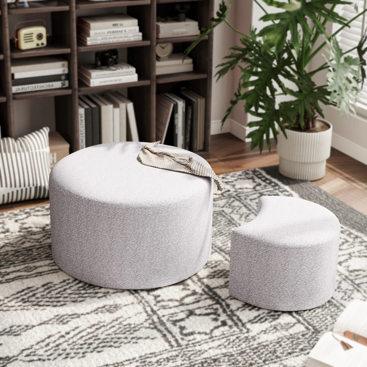FYNTRIX 27" Coffee Table Set of 2