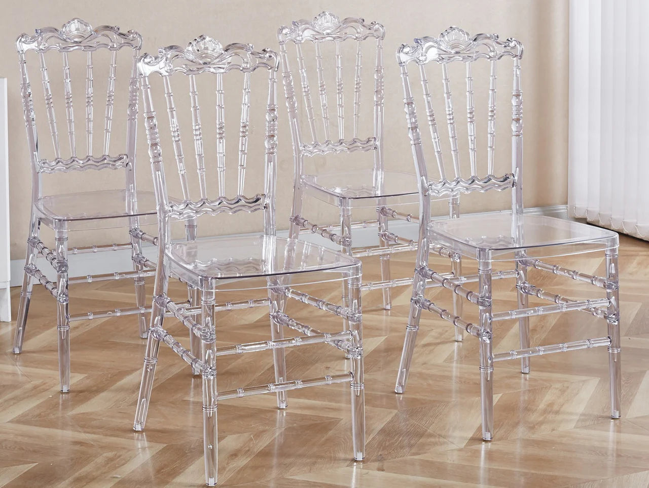 XEVRON 20" Transparent Chair