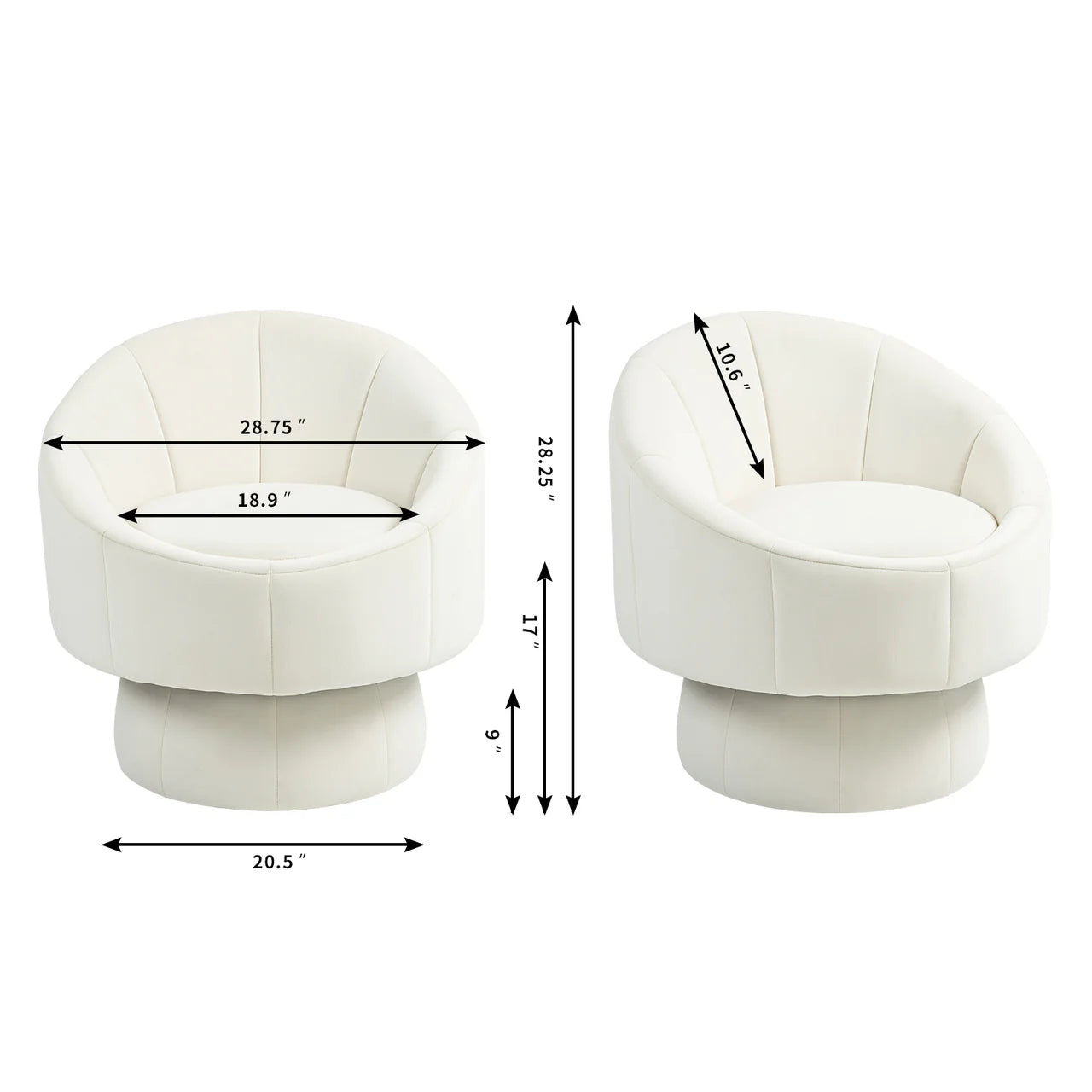 RYZOVA 29" Accent Chair