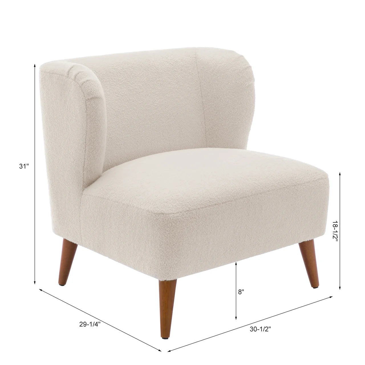 VEDA 30" Accent Chair