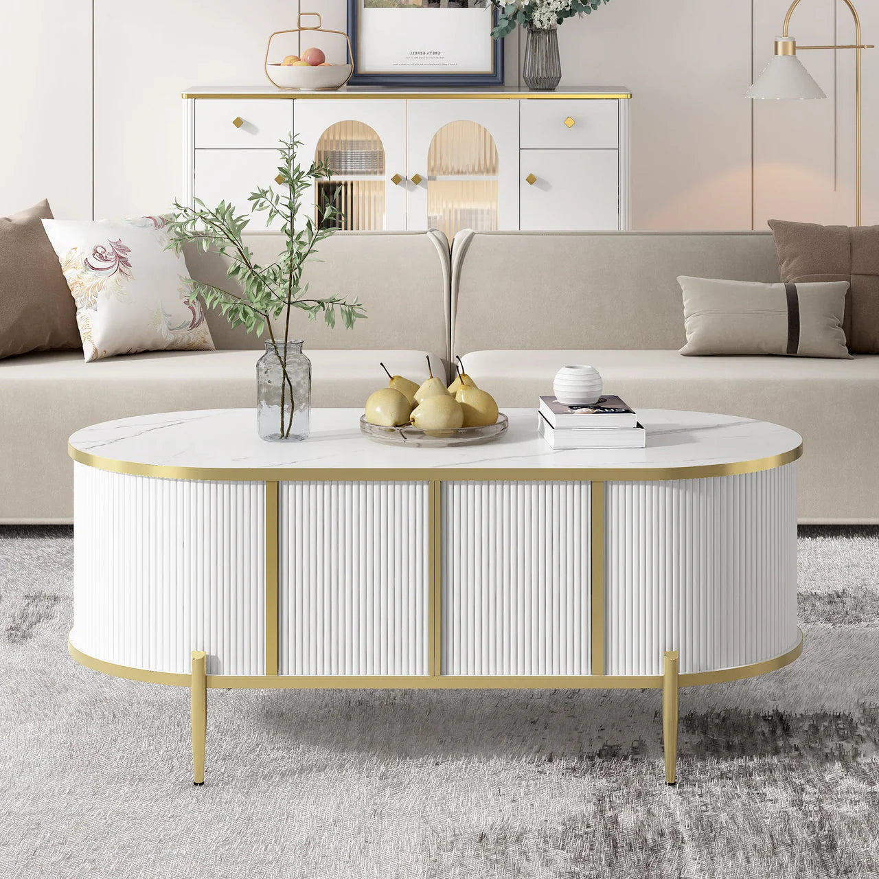 LYNTOR 47" Coffee Table