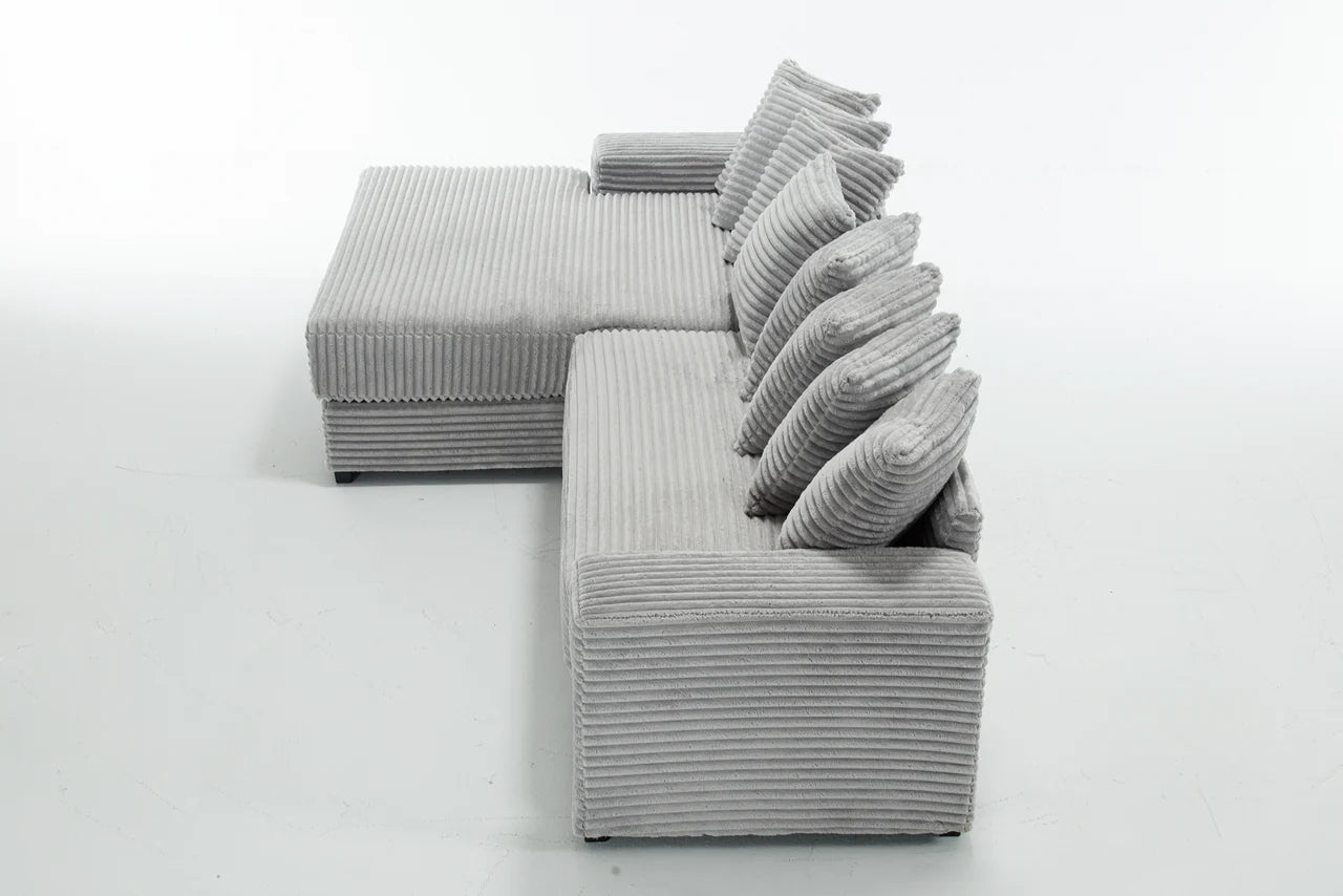 HESTIA 111" Sectional Sofa
