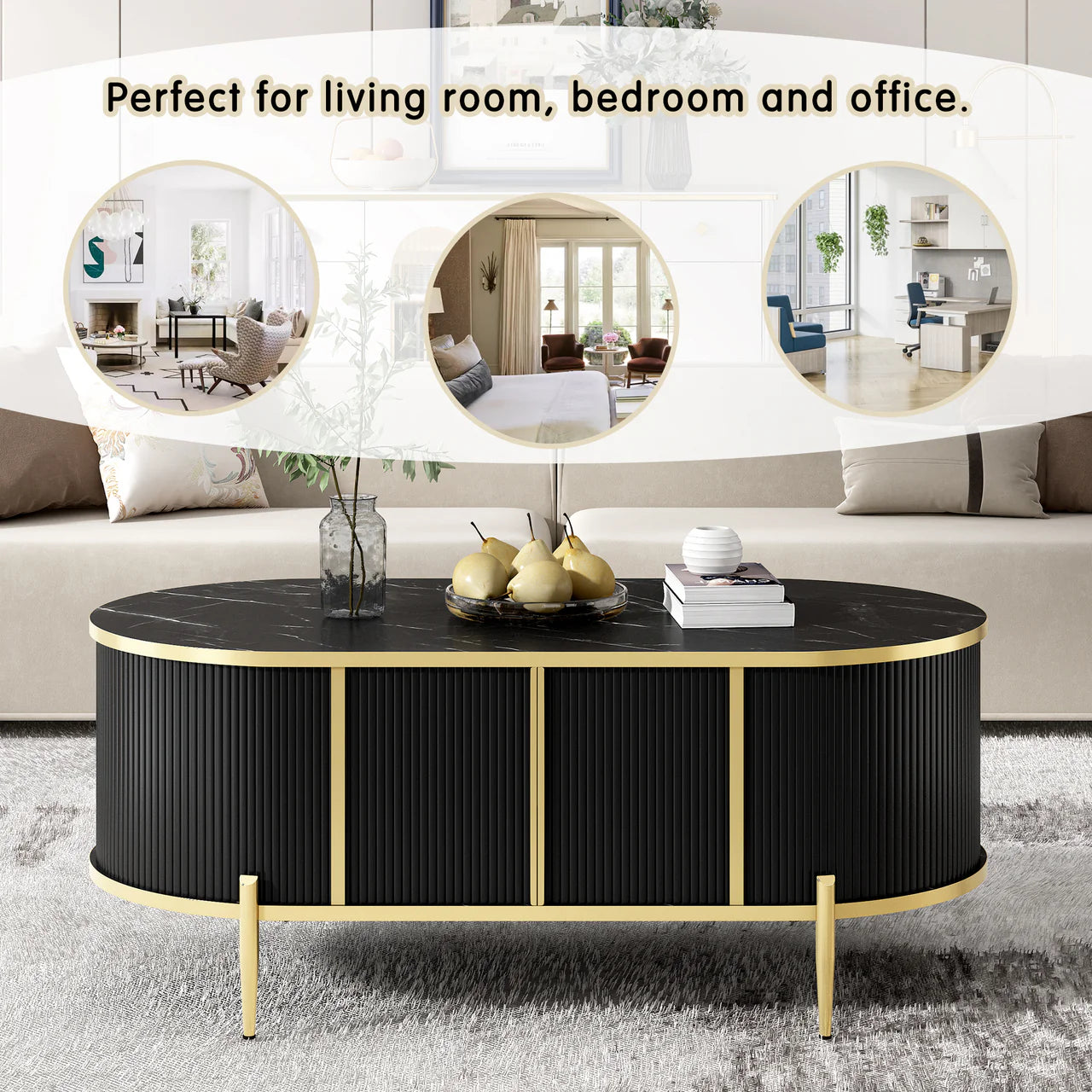 LYNTOR 47" Coffee Table