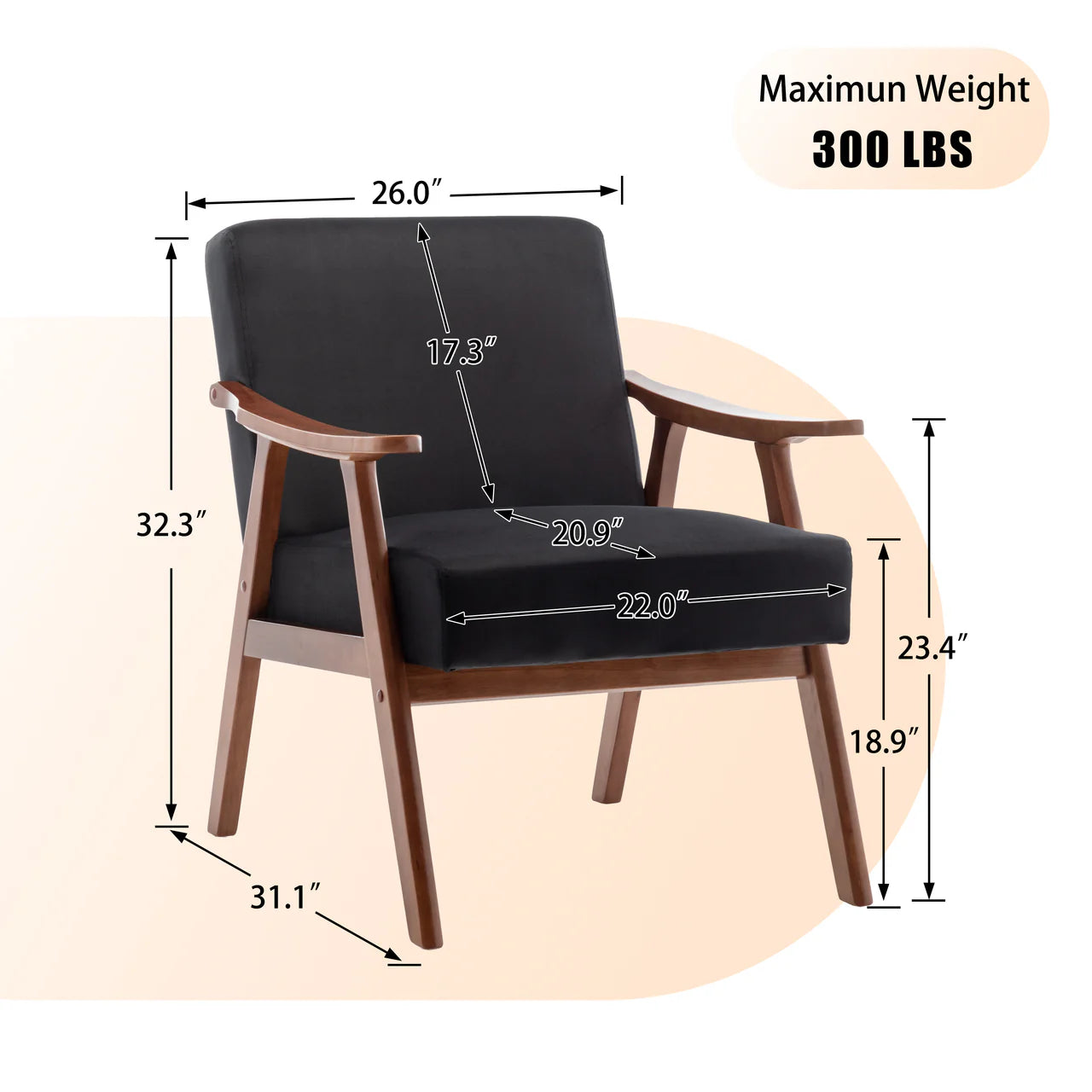 CASPIAN 26" Chair