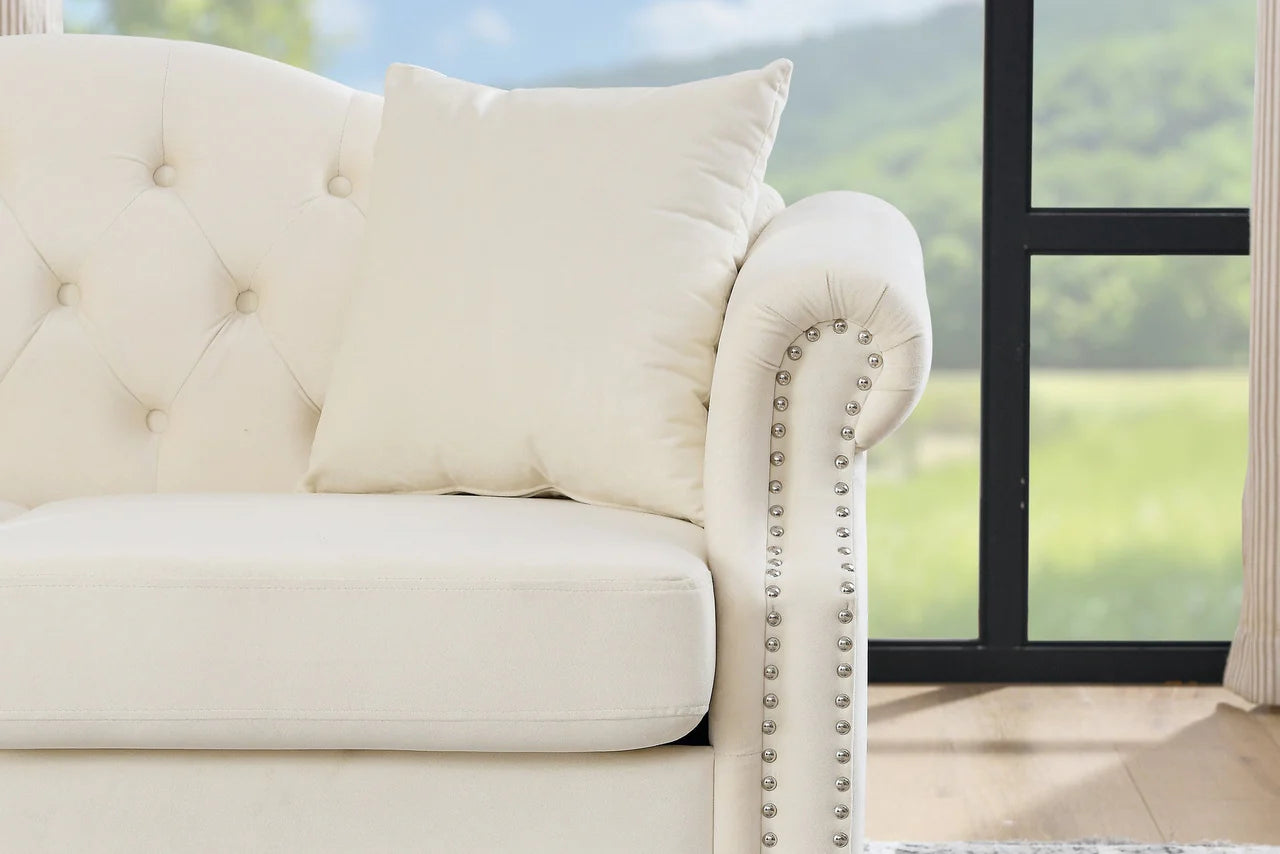 SYLVIE 80" Sofa Set Of 2