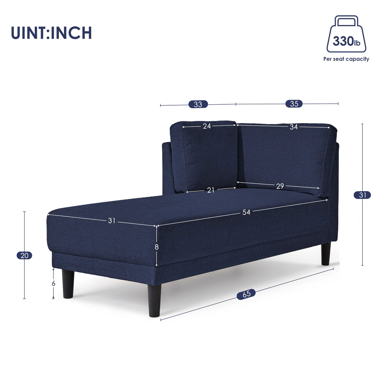 TOVARY 65" Chair