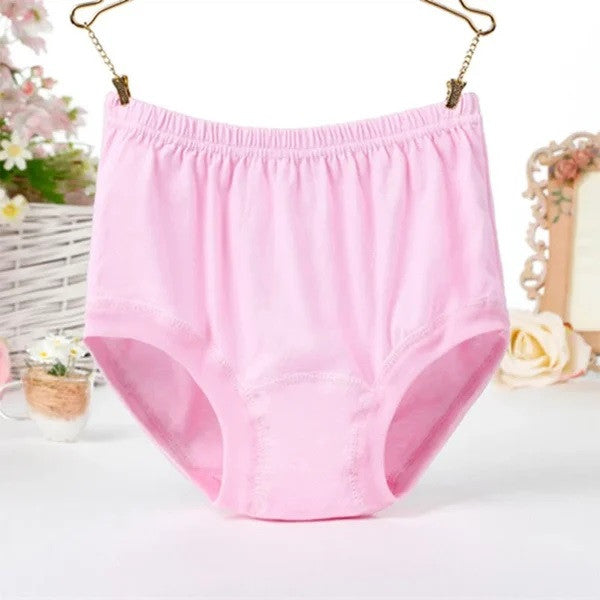 🔥2023 New High-Waist Ladies Cotton Panties Plus Sizes