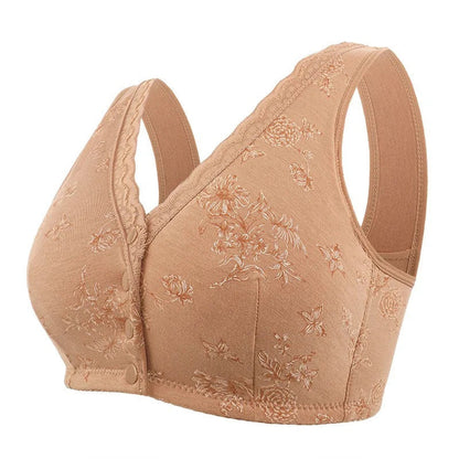 LIFTING FLORAL FRONT CLOSURE BRA