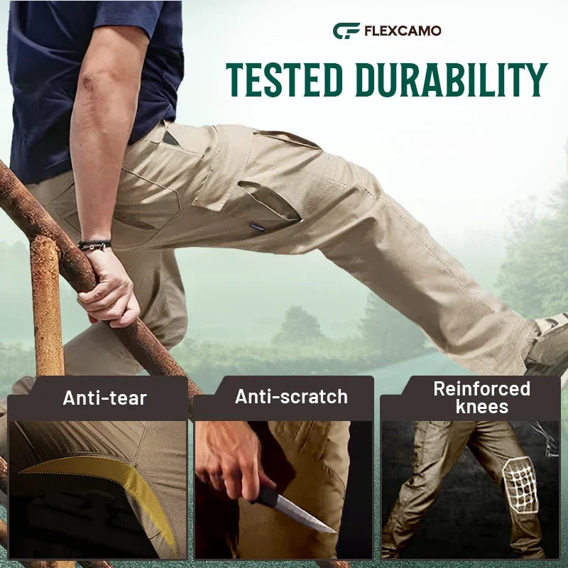 SUMMER SUPER SALE - FlexCamo - Tactical Waterproof Pants