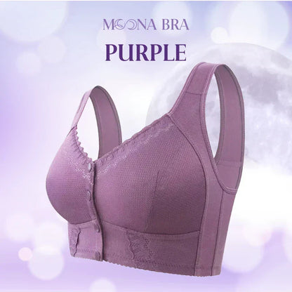 LAST DAY SALE 60% OFF - Front Closure Breathable Bra for Seniors-Purple